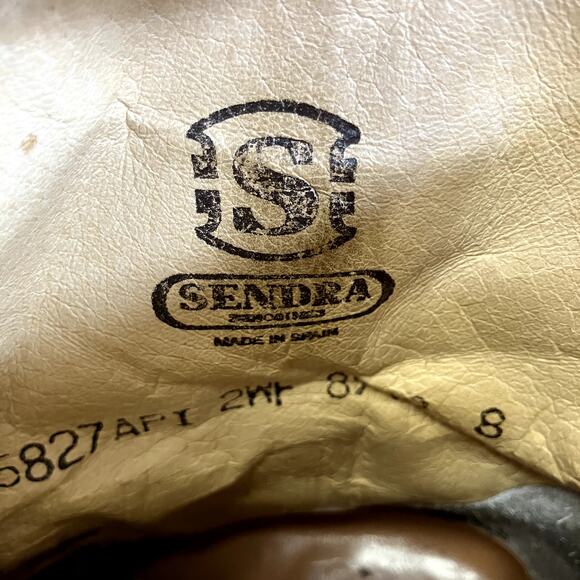 Sendra Studded Harness Leather Boots - Picture 4 of 4